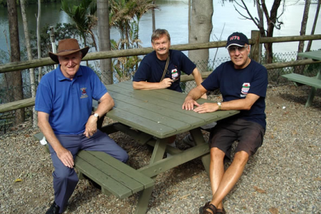A relaxing moment in the Brisbane Nature Reserve