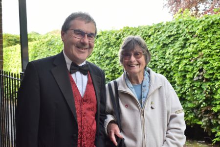 Jeremy Davies and his No. 1 Groupie (His mum).JPG